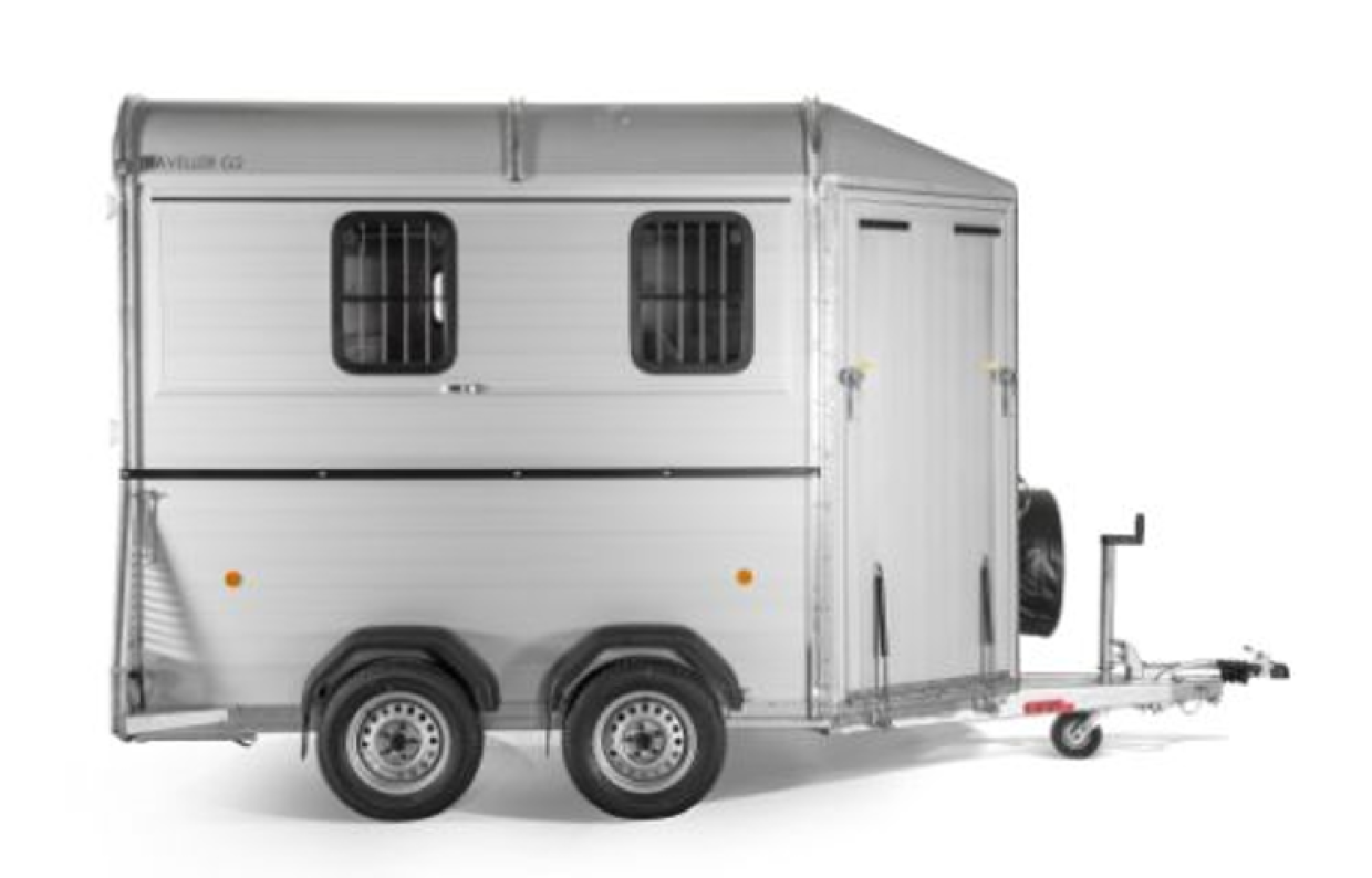 Böckmann Traveller G 2 paarden trailer 