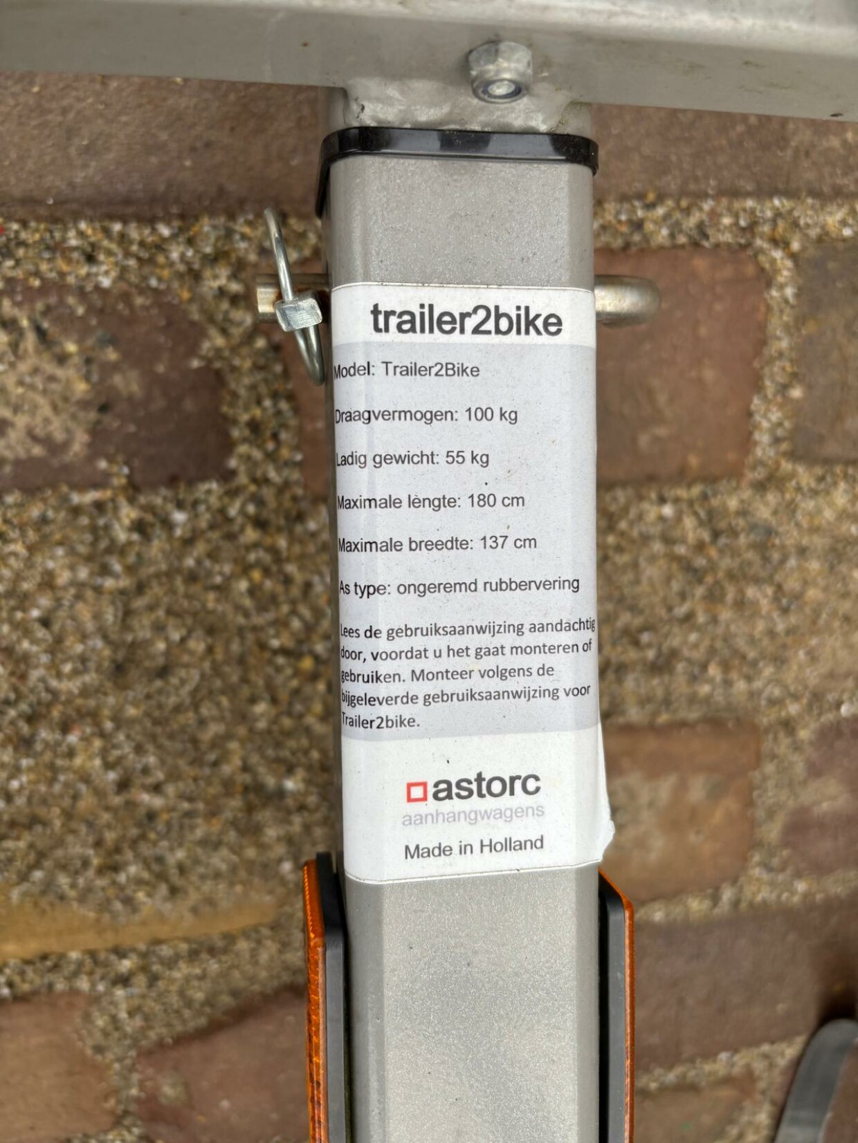 Astorc Trailer2Bike Fietsaanhanger