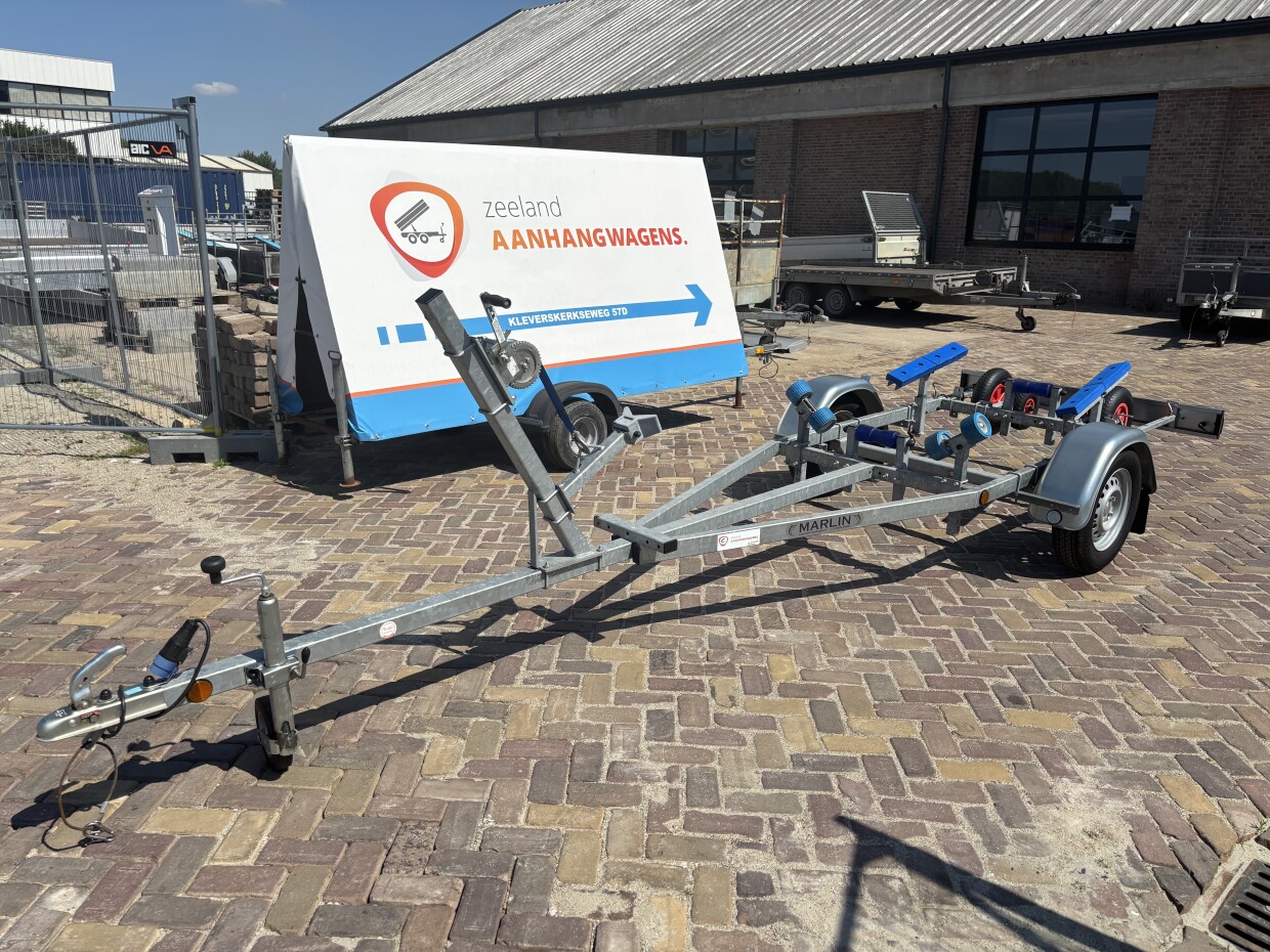 Marlin enkelas boottrailer ongeremd