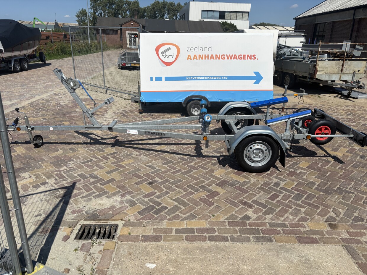 Marlin enkelas boottrailer ongeremd