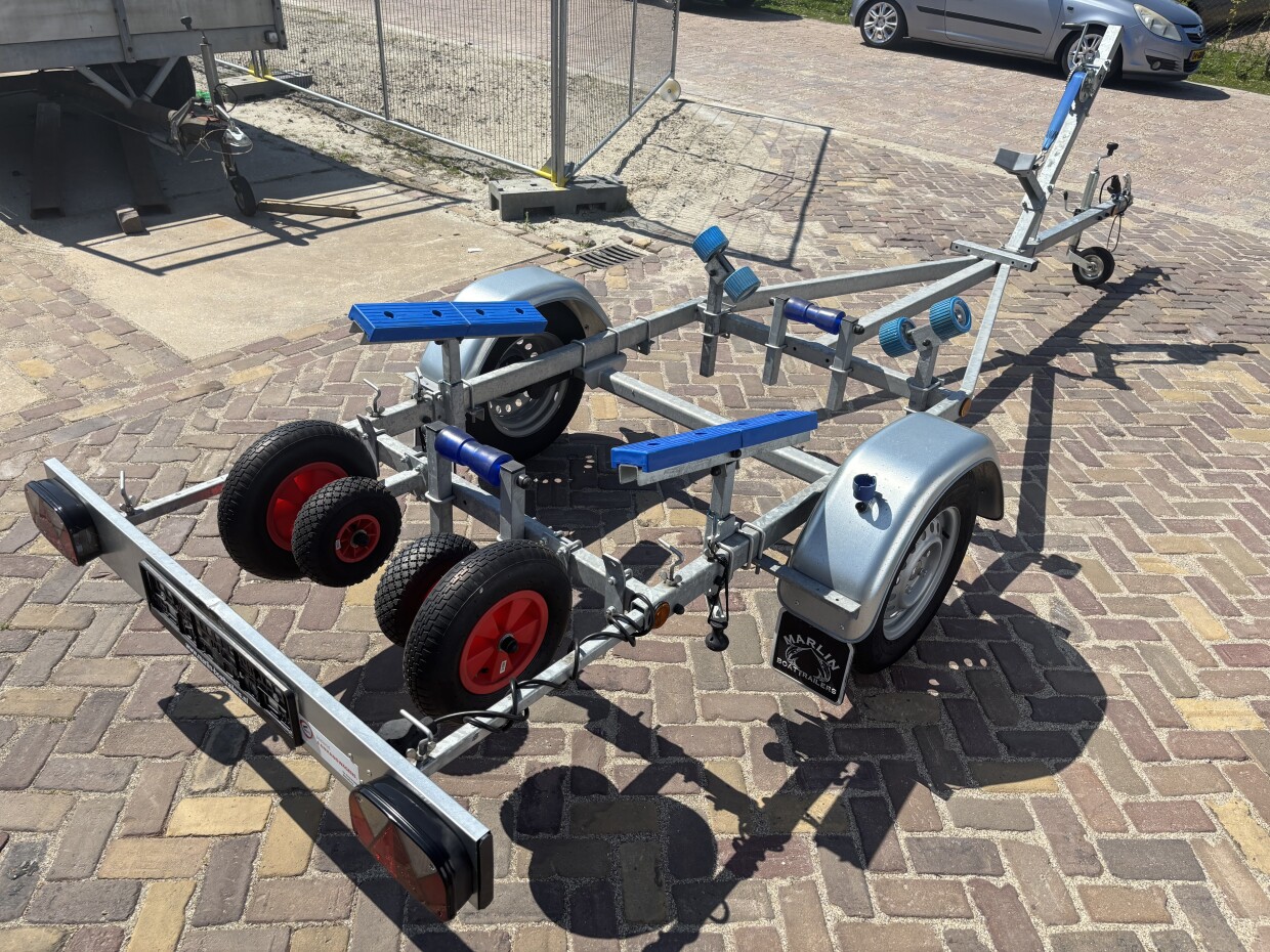 Marlin enkelas boottrailer ongeremd
