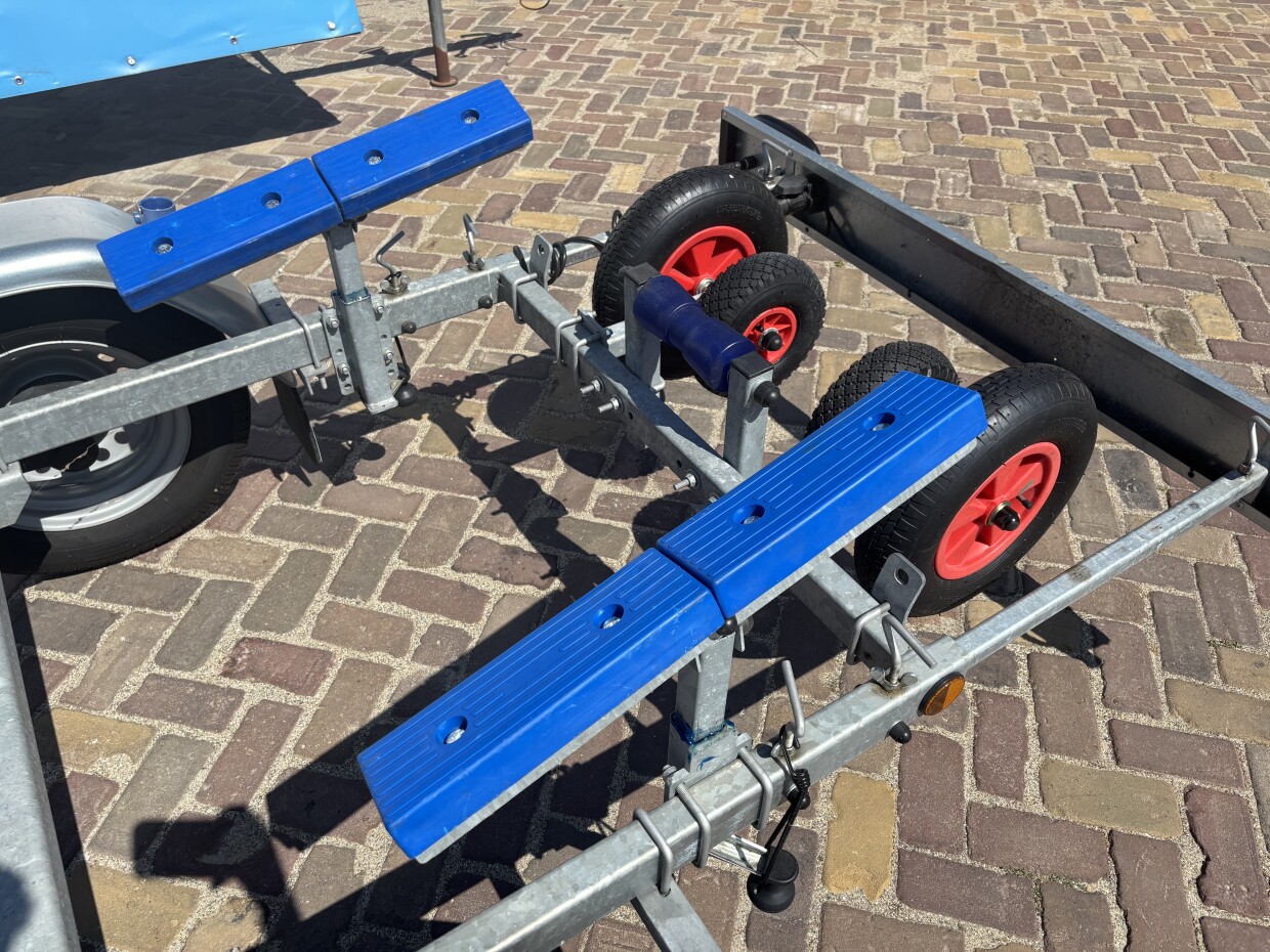 Marlin enkelas boottrailer ongeremd
