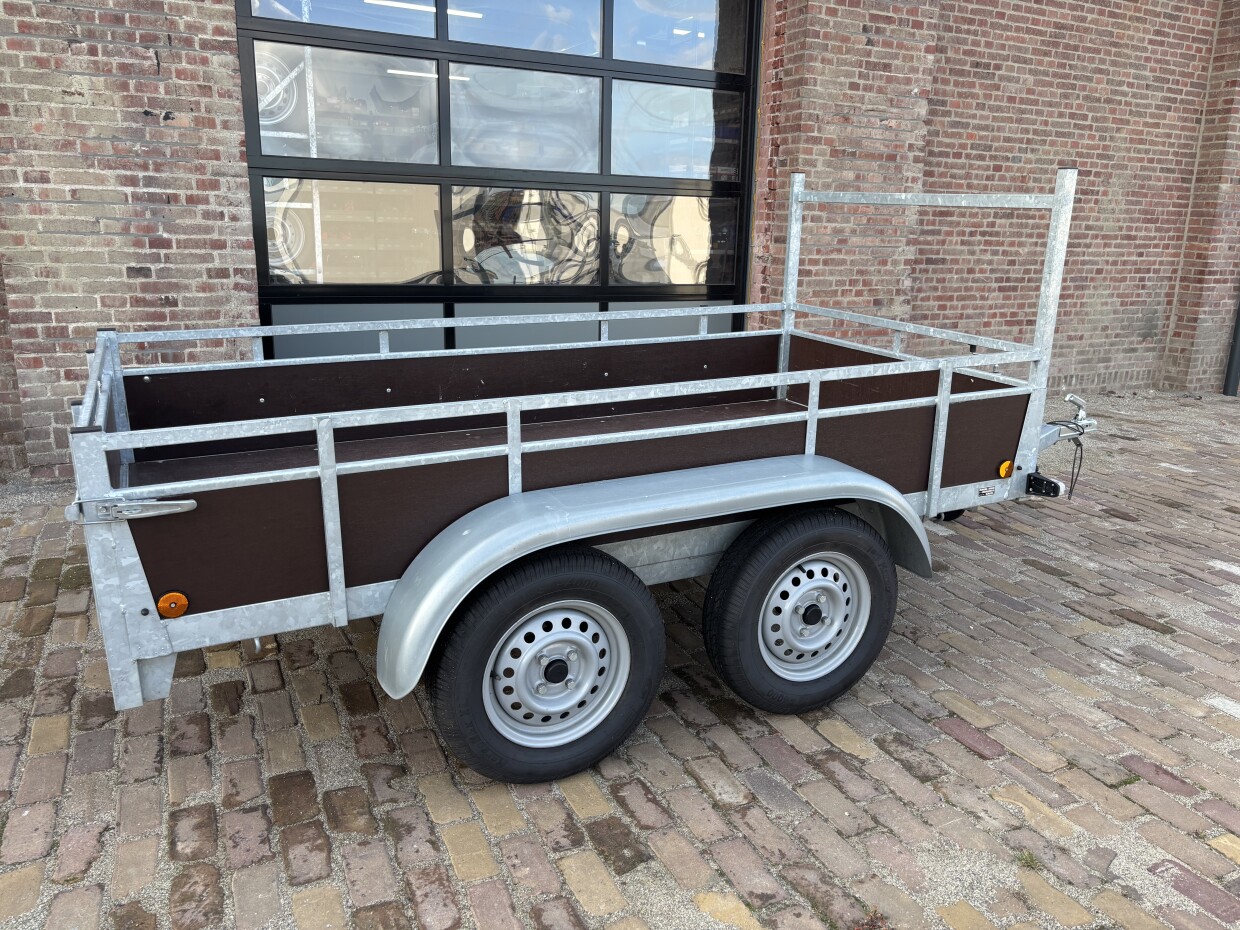 Bakwagen tandemas ongeremd 253x127cm