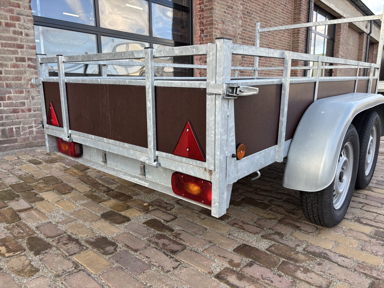 Bakwagen tandemas ongeremd 253x127cm