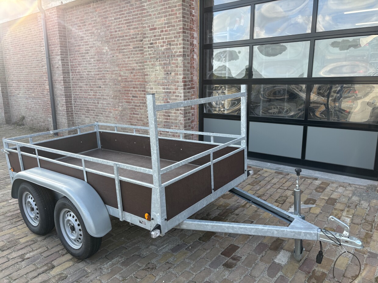 Bakwagen tandemas ongeremd 253x127cm