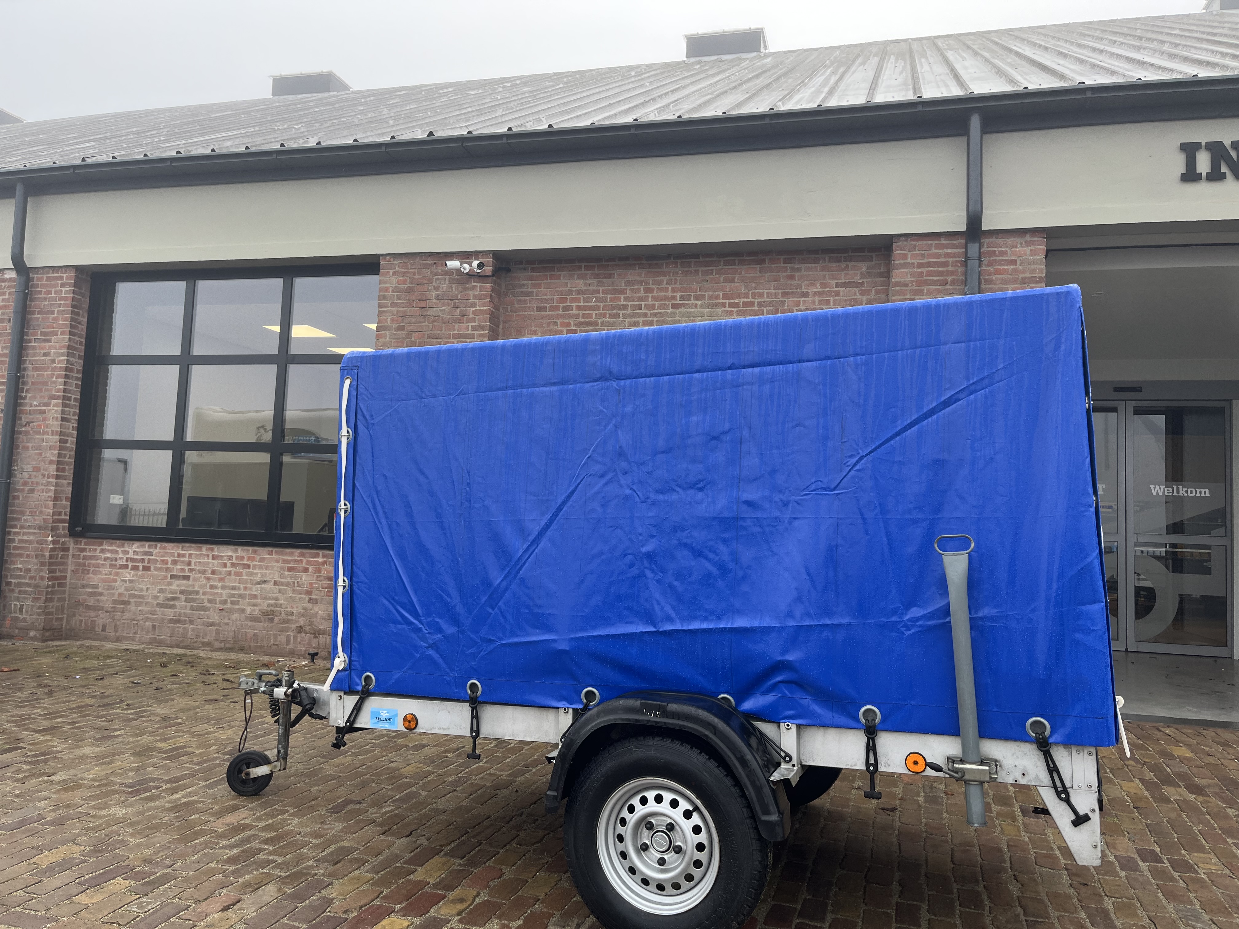 Pongratz aanhangwagen met huif