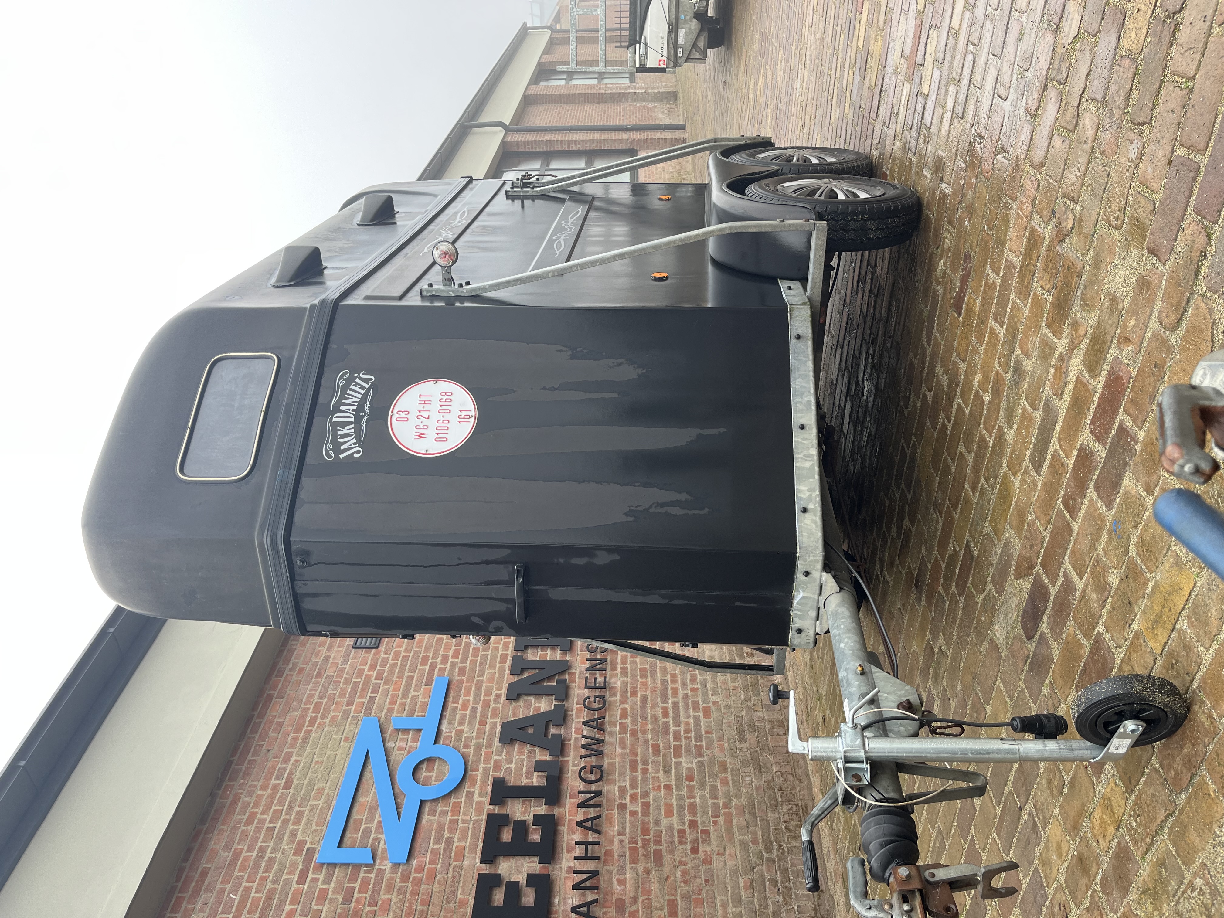 Vijfsterren 1.5 paards paardentrailer