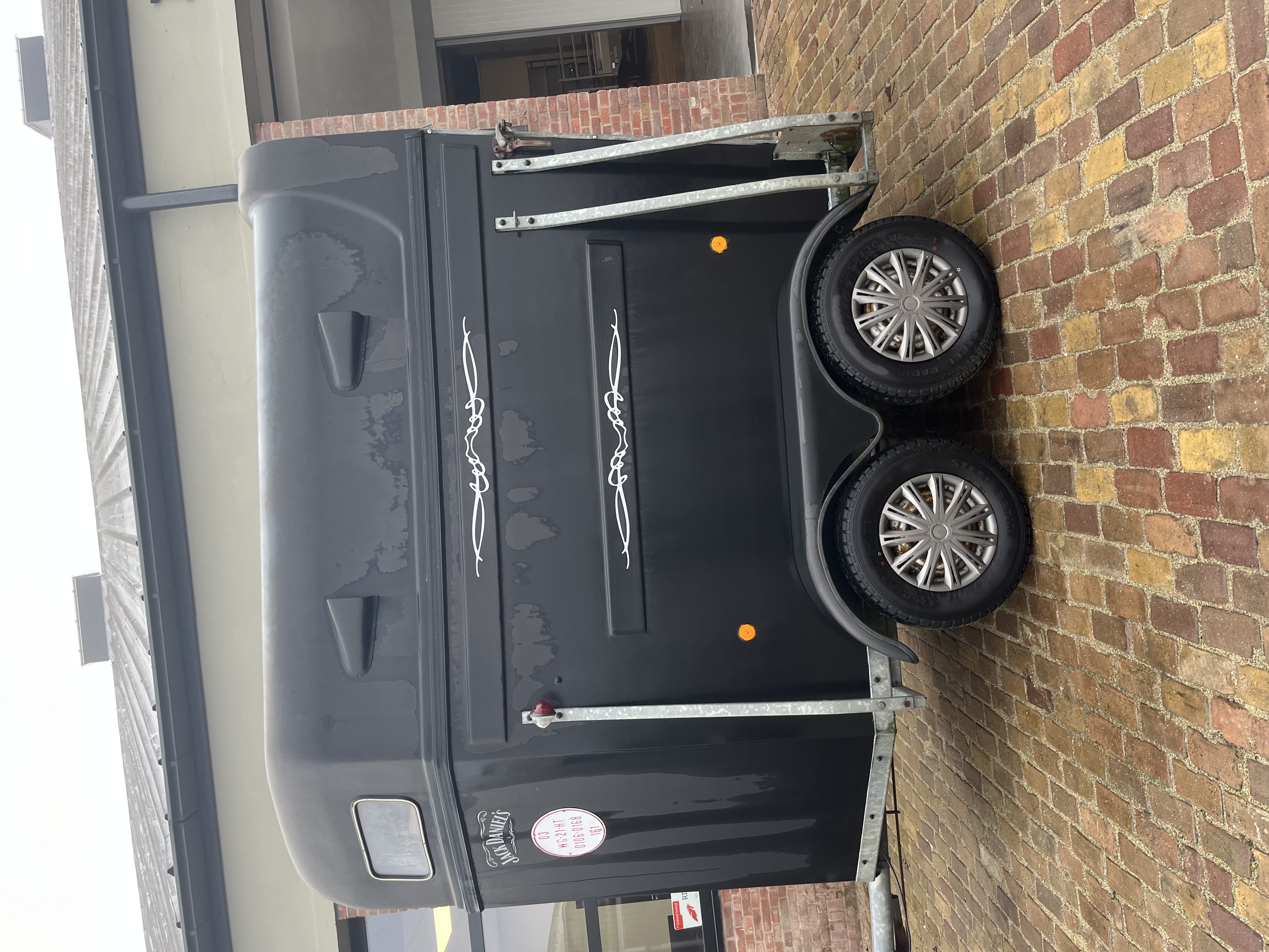 Vijfsterren 1.5 paards paardentrailer