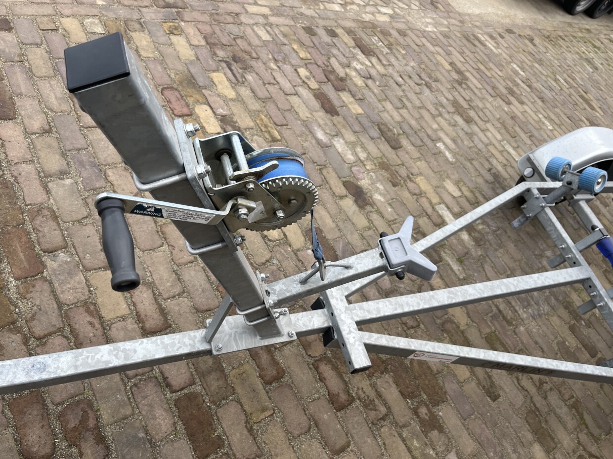 Marlin enkelas boottrailer ongeremd