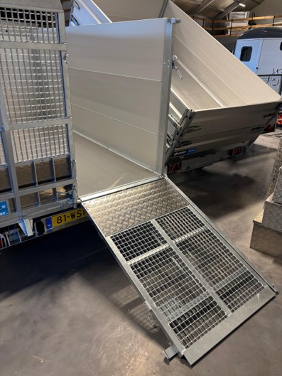 Oprijplanken + kleppen